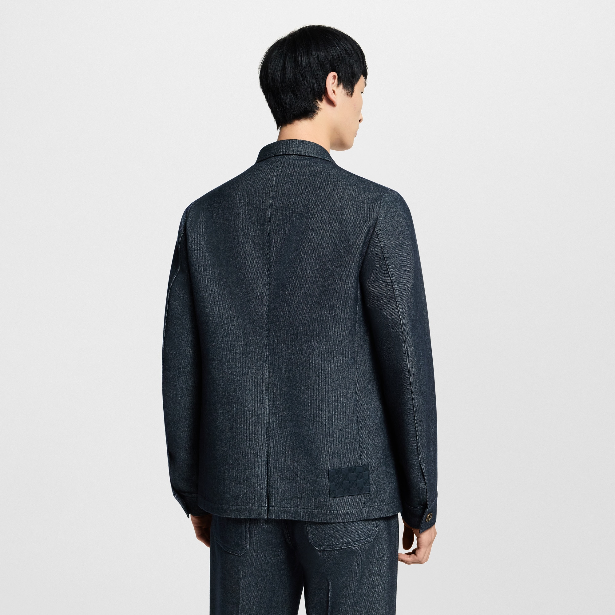 ルイ・ヴィトン Louis Vuitton ダークグレー デニムジャケット カシミヤブレンド デニムジャケット ｜ルイ・ヴィトン 公式サイト - 1AIHIH